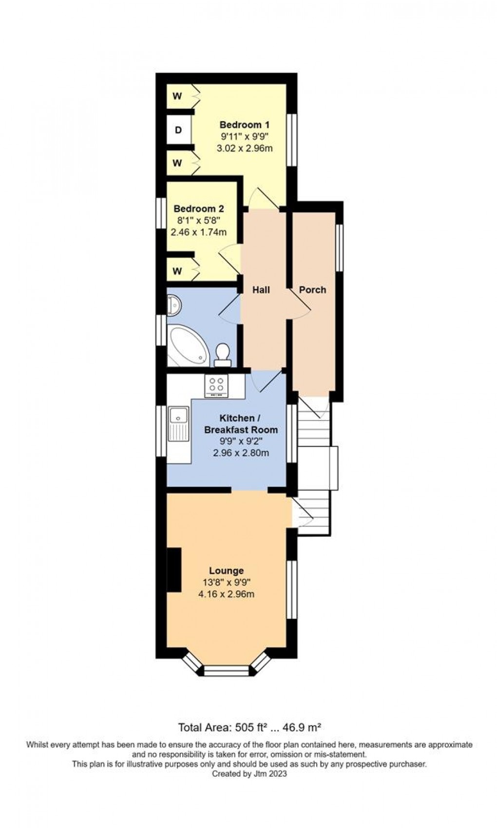 Floorplan for Maypole Lane, Yapton, Arundel