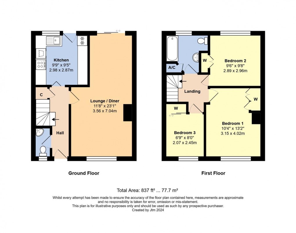 Floorplan for Norfolk Gardens, Littlehampton