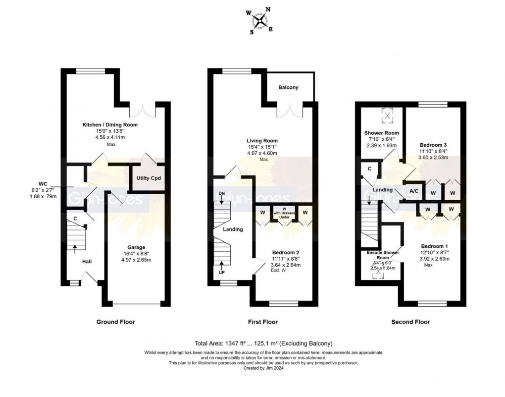 Floorplan for Penfolds Place, Arundel