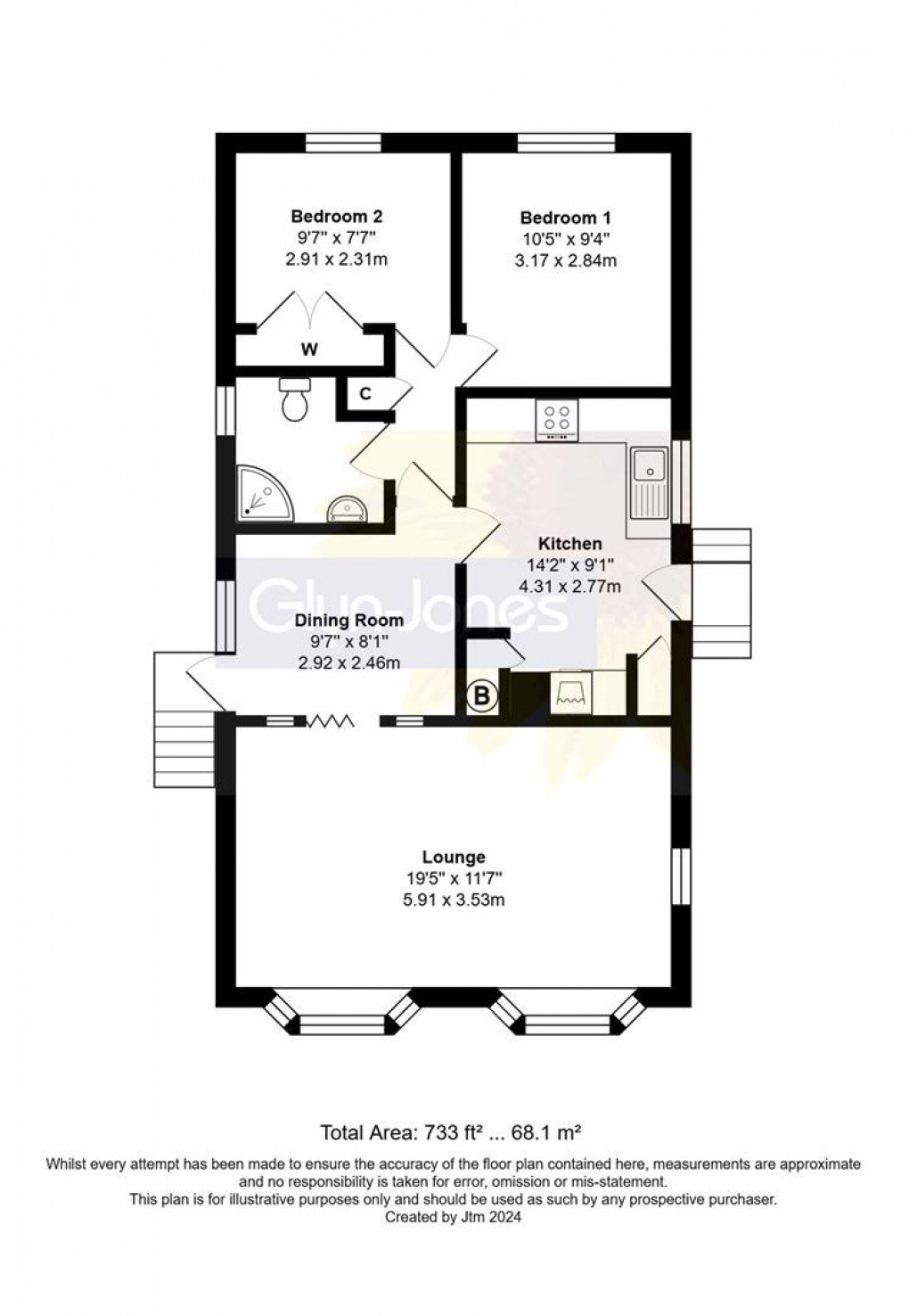 Floorplan for Climping Park, Bognor Road, Climping, Littlehampton