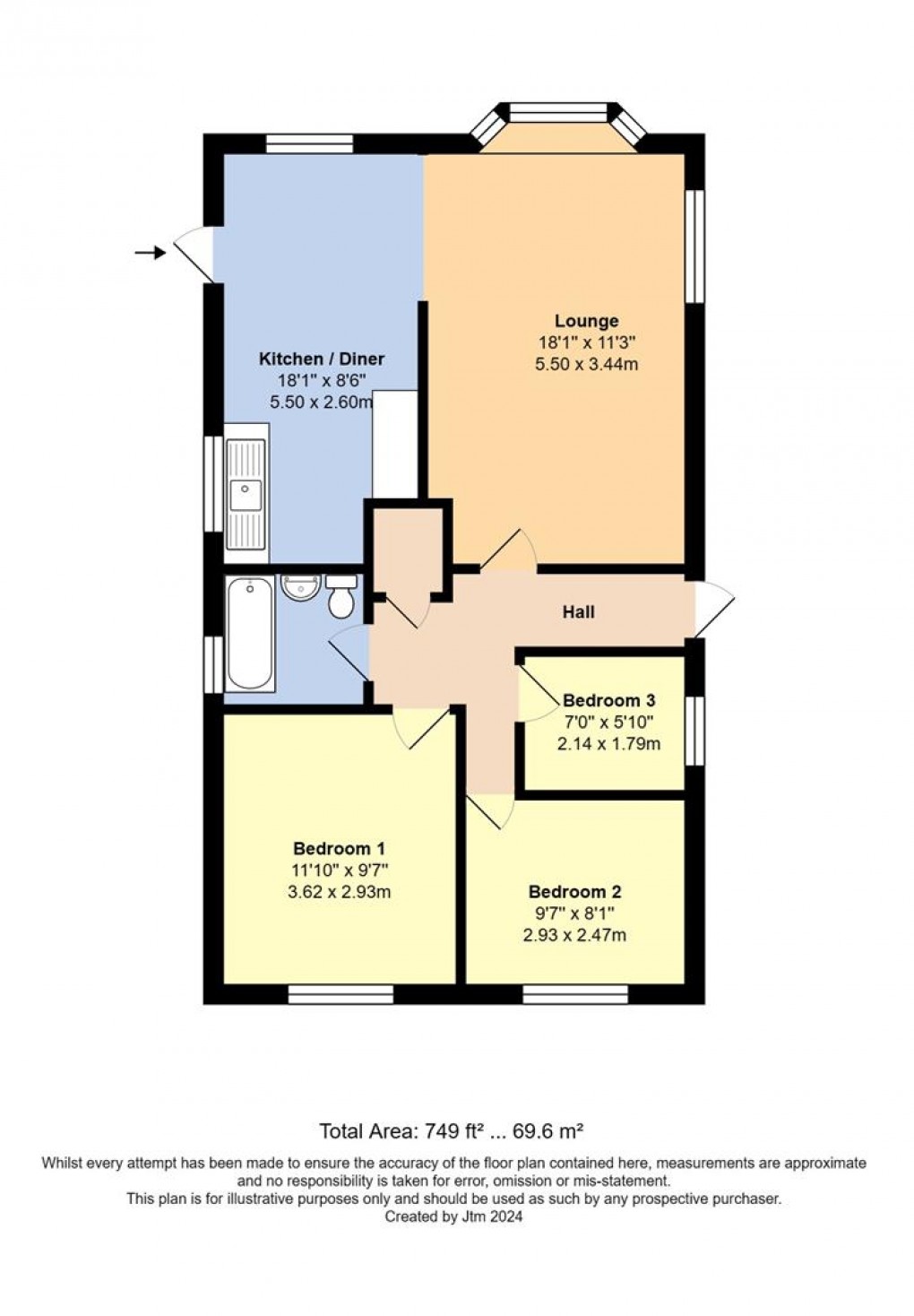 Floorplan for Havenwood, Arundel