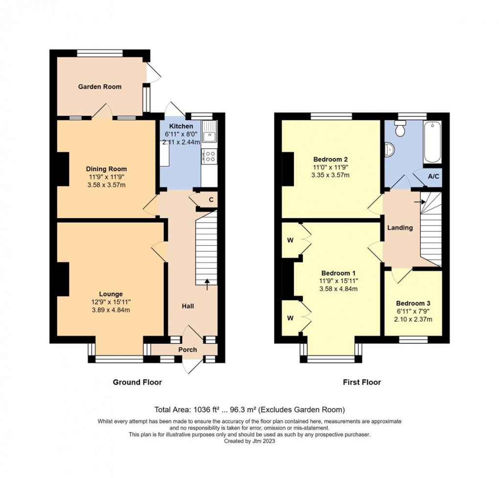 Floorplan for Clun Road, Littlehampton