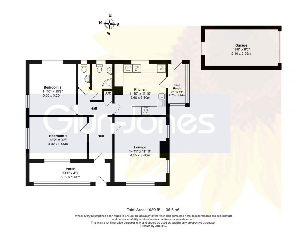 Floorplan for St. Marys Way, Littlehampton