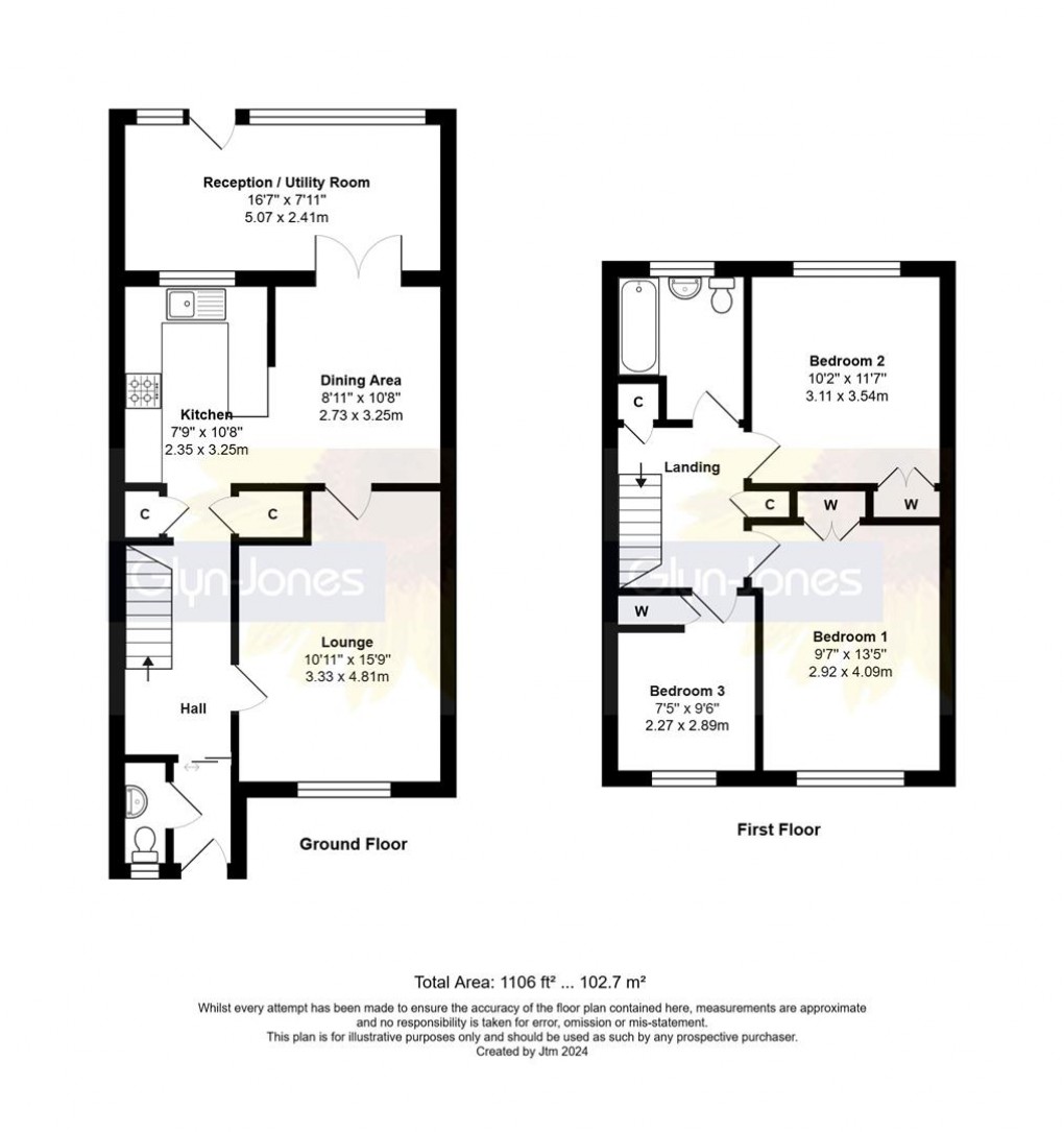 Floorplan for Courtwick Road, Wick, Littlehampton