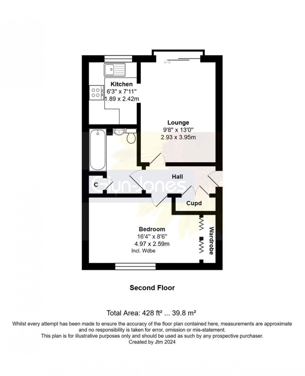 Floorplan for Pharos Quay, River Road, Littlehampton