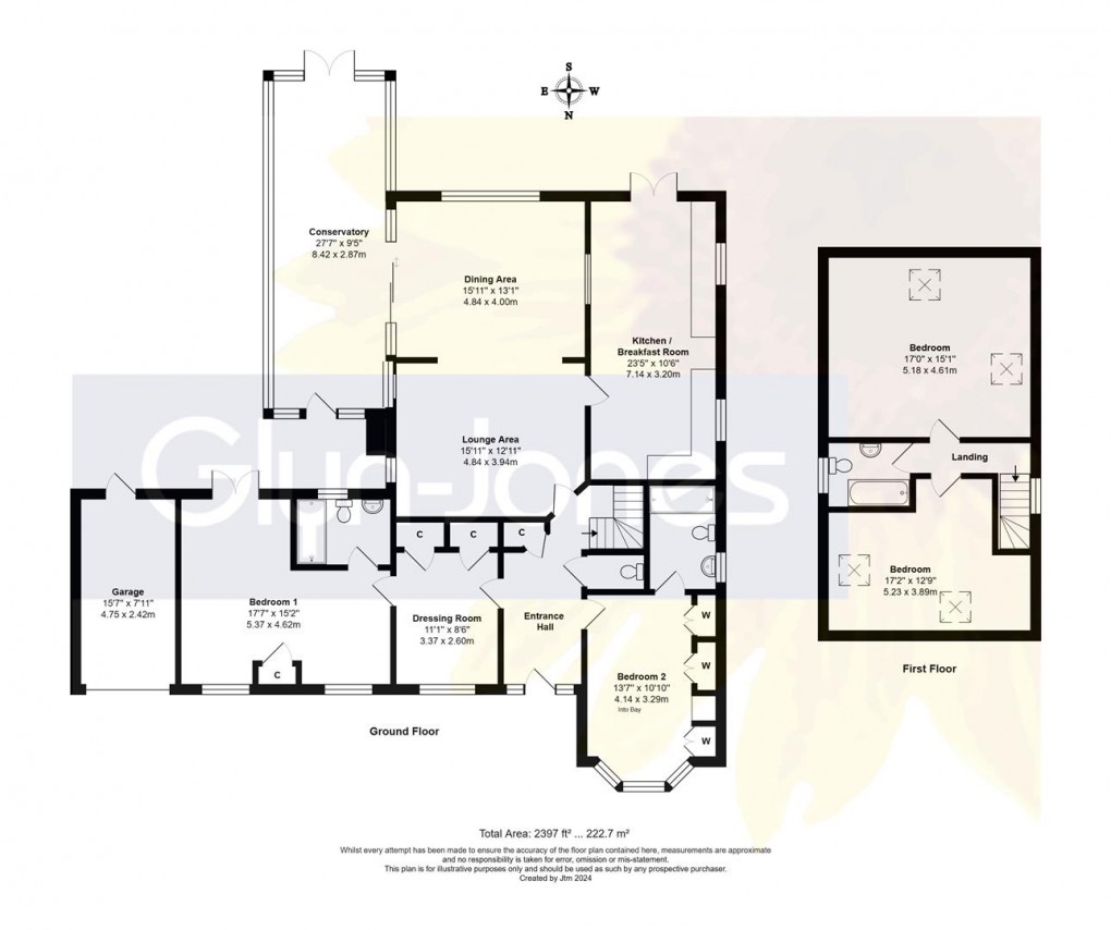 Floorplan for South View, East Preston