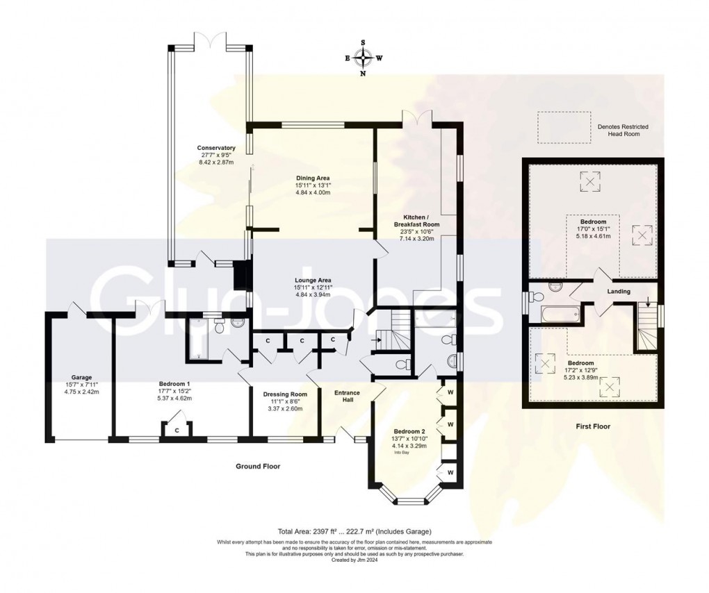 Floorplan for South View, East Preston