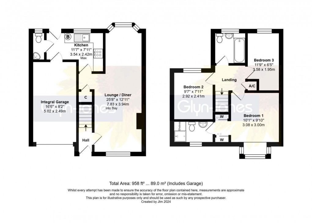 Floorplan for Edwards Way, Littlehampton