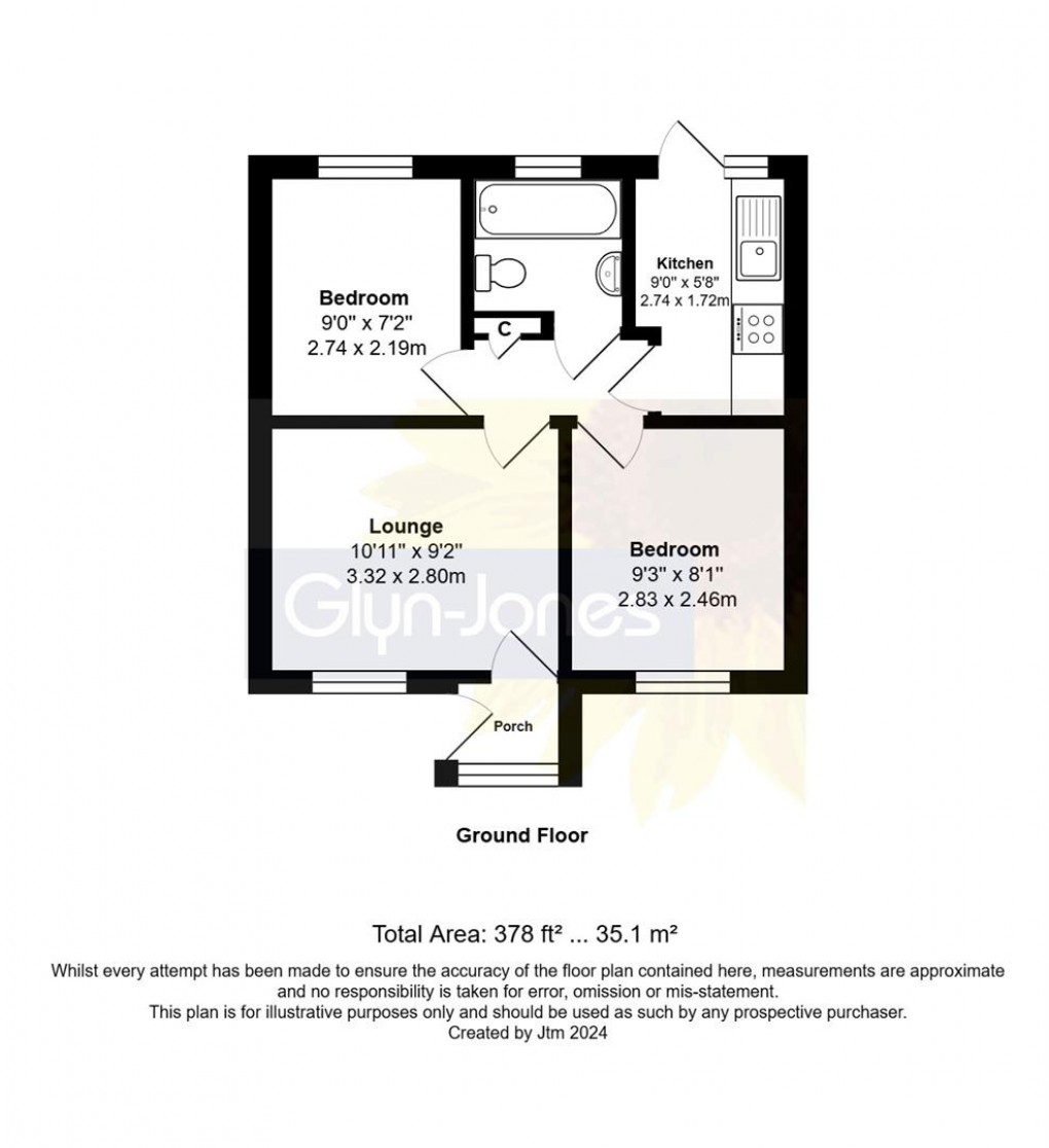 Floorplan for Rope Walk, Littlehampton