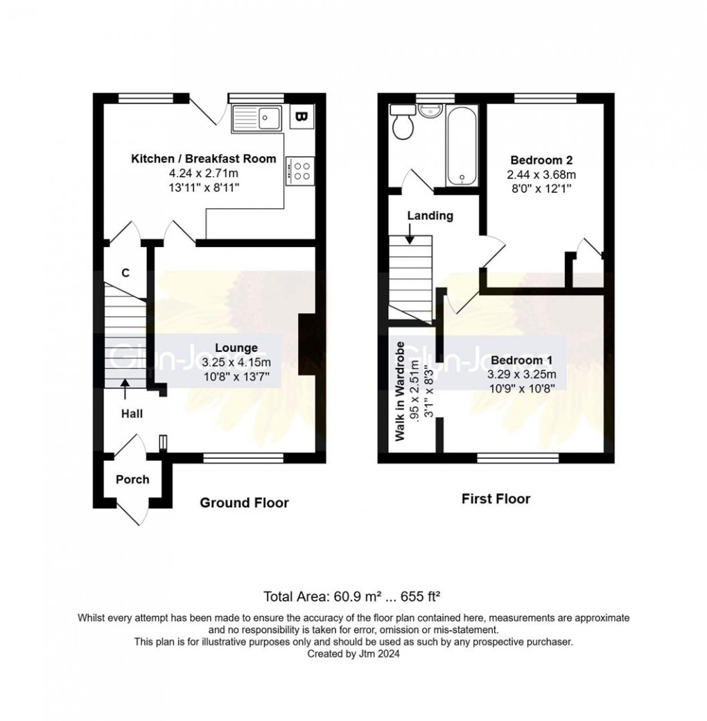 Floorplan for West Way, Wick, Littlehampton