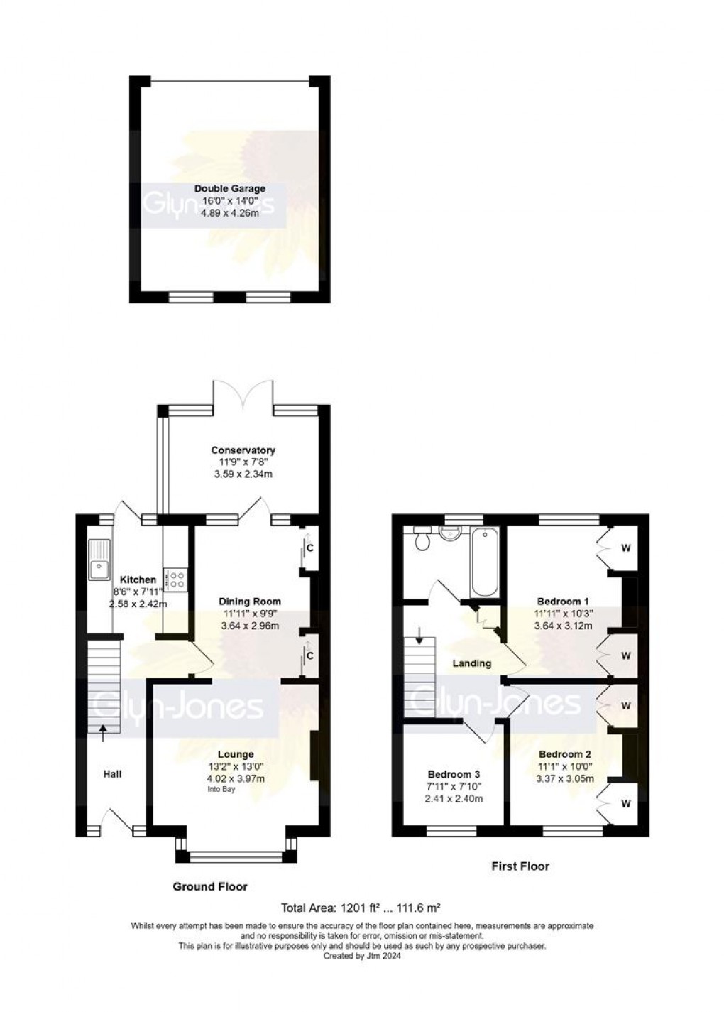 Floorplan for Sandfield Avenue, Wick, Littlehampton