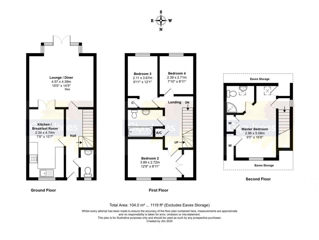 Floorplan for Lucksfield Way, Angmering