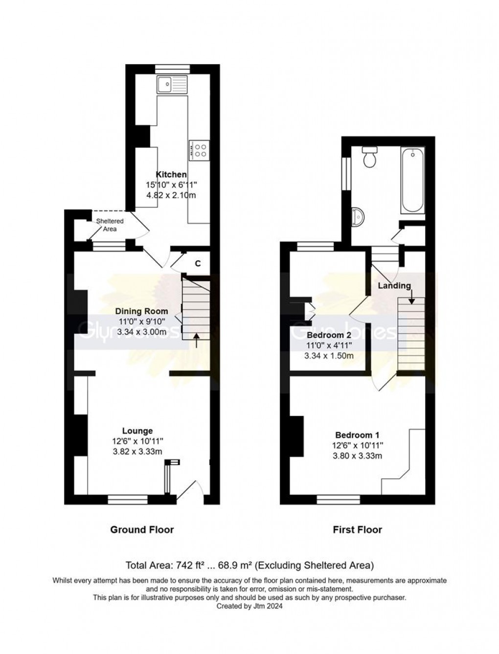 Floorplan for Gloucester Road, Littlehampton