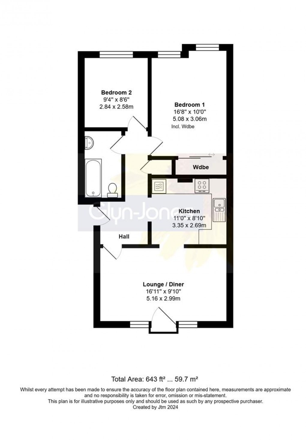 Floorplan for Terminus Road, Littlehampton