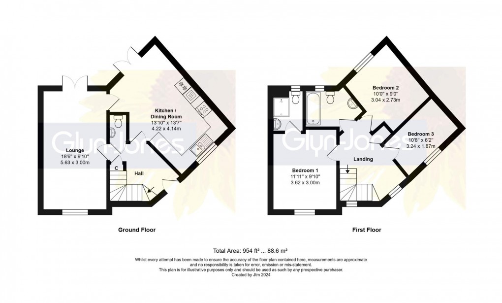 Floorplan for Ernest Fitches Way, Littlehampton