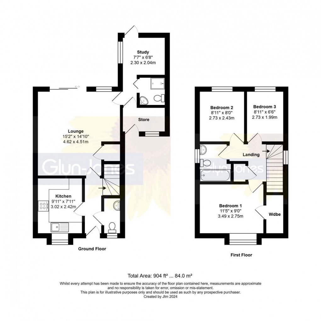 Floorplan for Capstan Drive, Beaumont Park