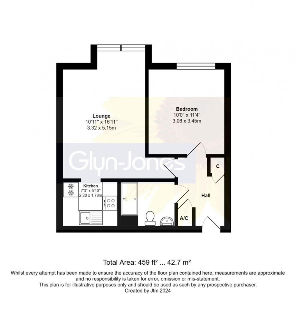 Floorplan for Irvine Road, Littlehampton