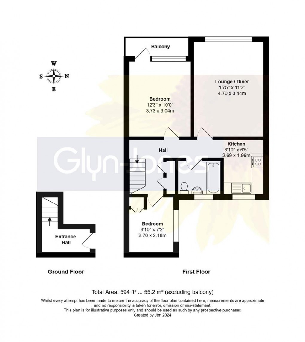 Floorplan for Montpelier Road, East Preston