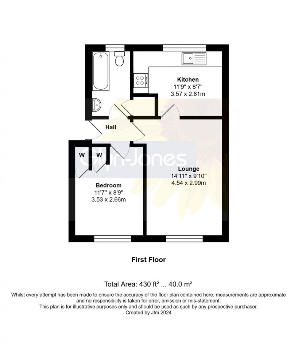 Floorplan for Carvel Way, Littlehampton