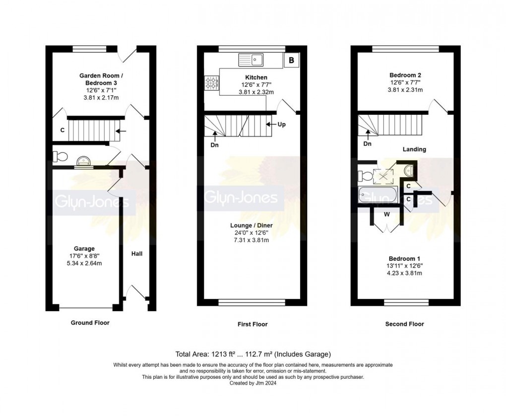 Floorplan for Timberleys, Littlehampton