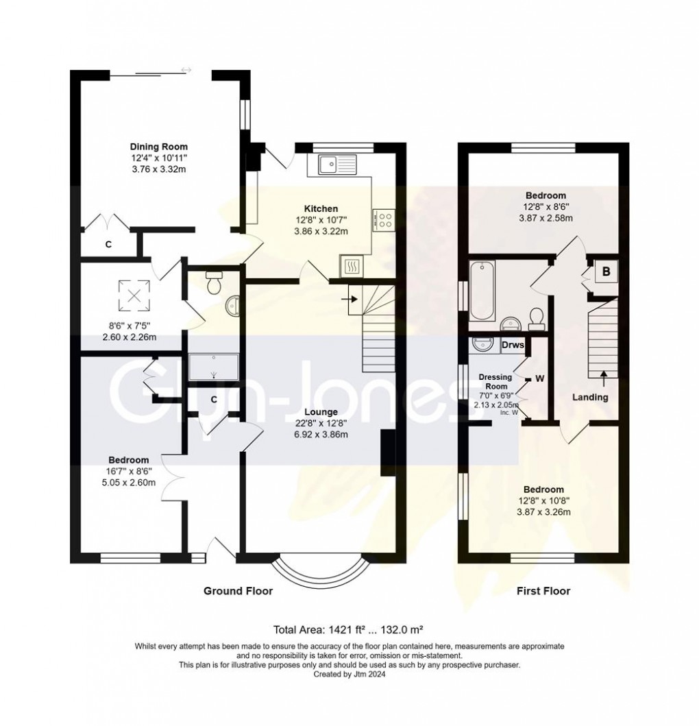 Floorplan for Colebrook Road, Littlehampton