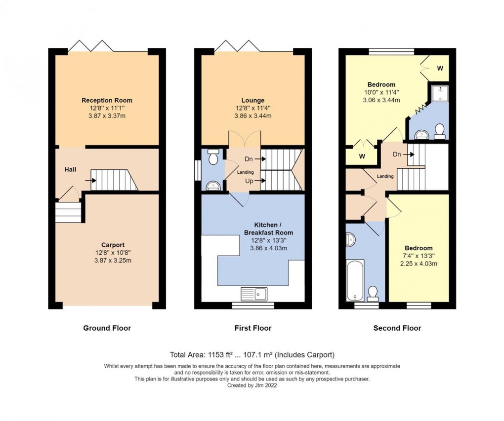 Floorplan for Mariners Quay, Littlehampton