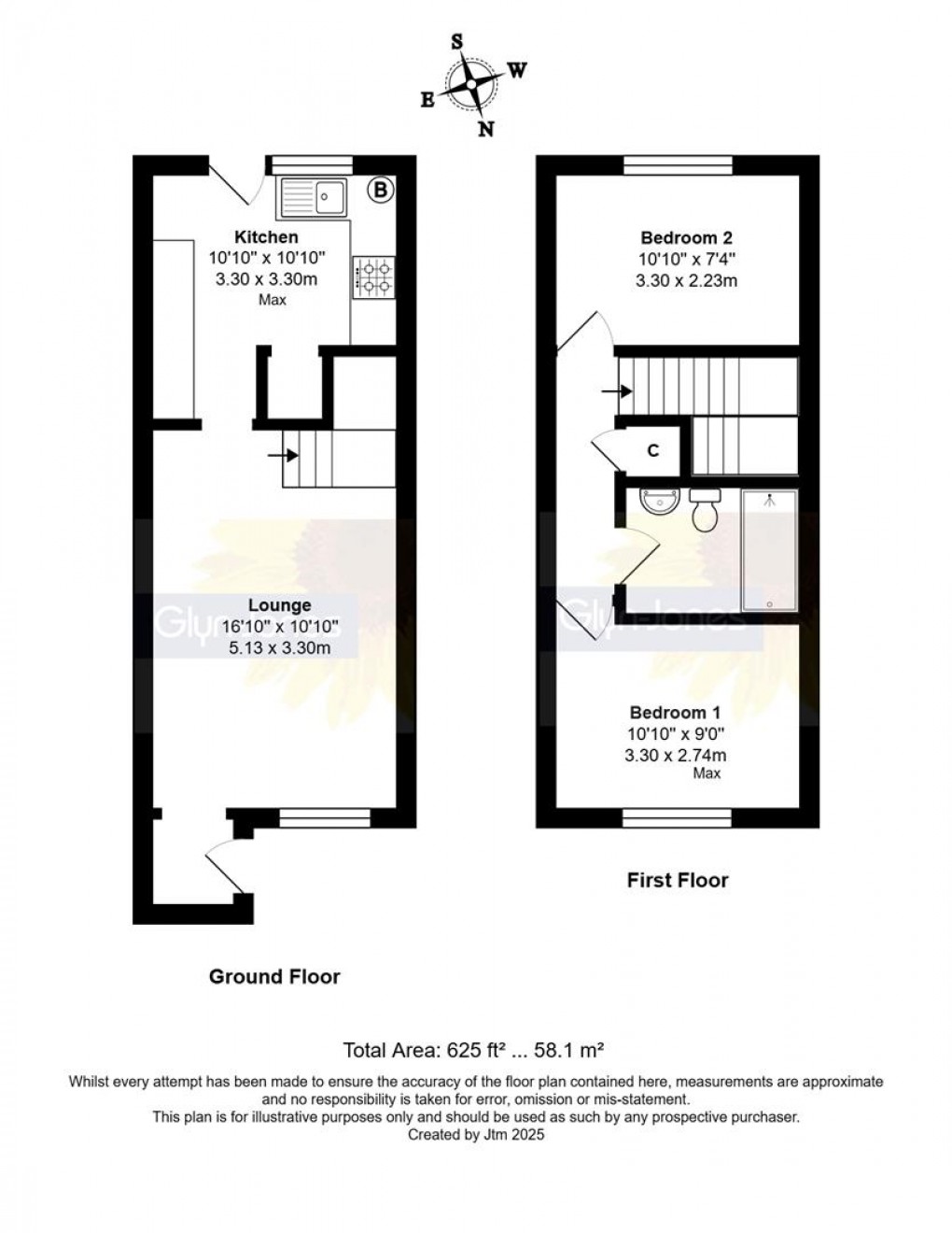 Floorplan for The Moorings, Littlehampton