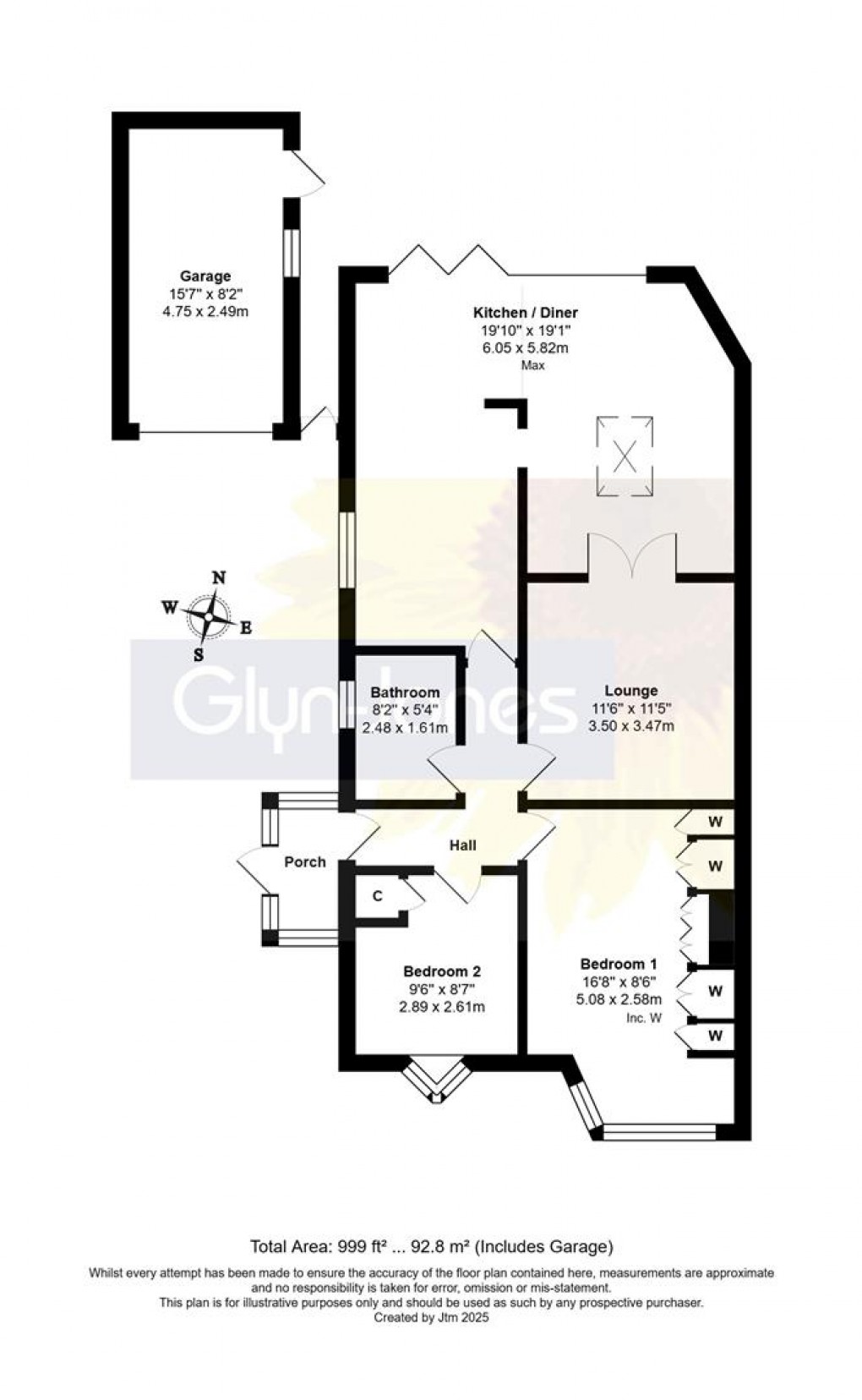 Floorplan for Holmes Lane, Rustington