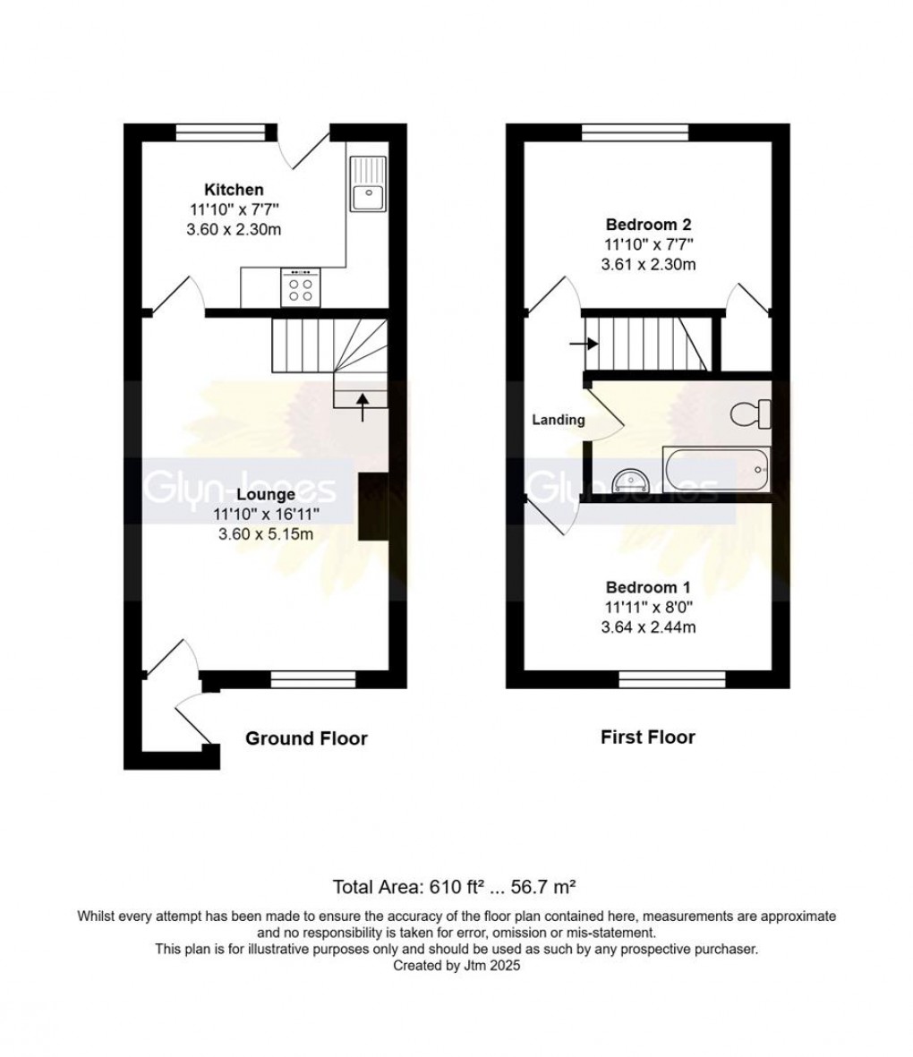 Floorplan for Keelson Way, Littlehampton