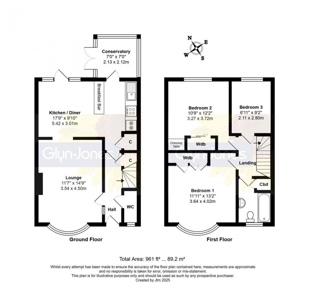 Floorplan for Paddock Green, Rustington