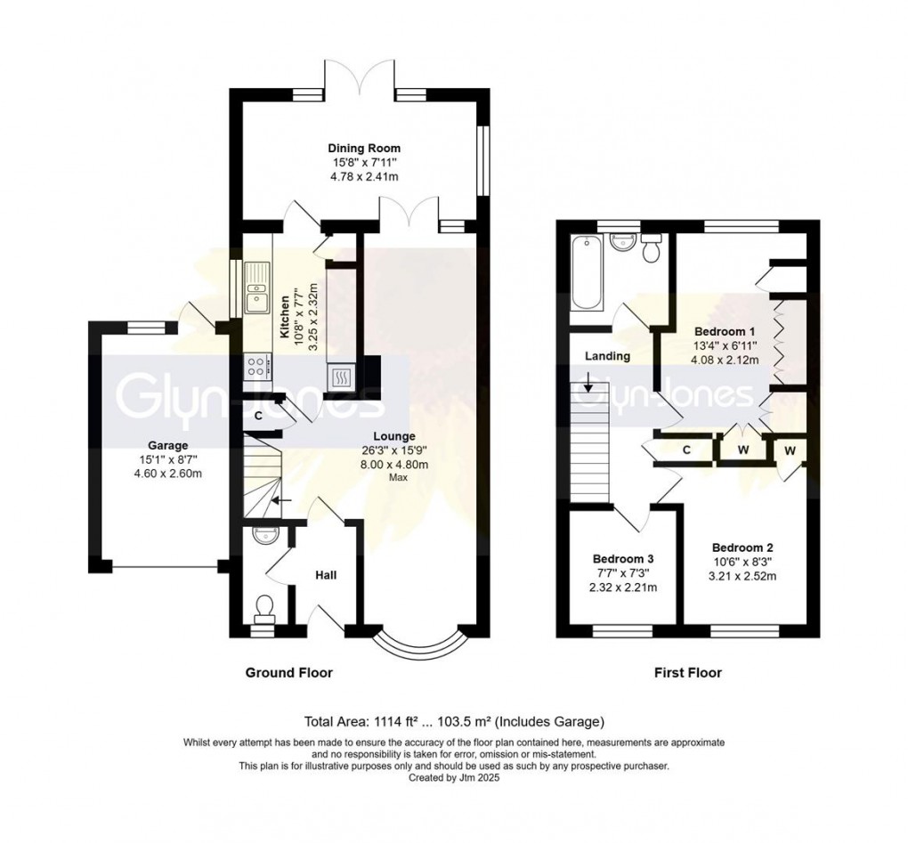 Floorplan for The Chine, Littlehampton