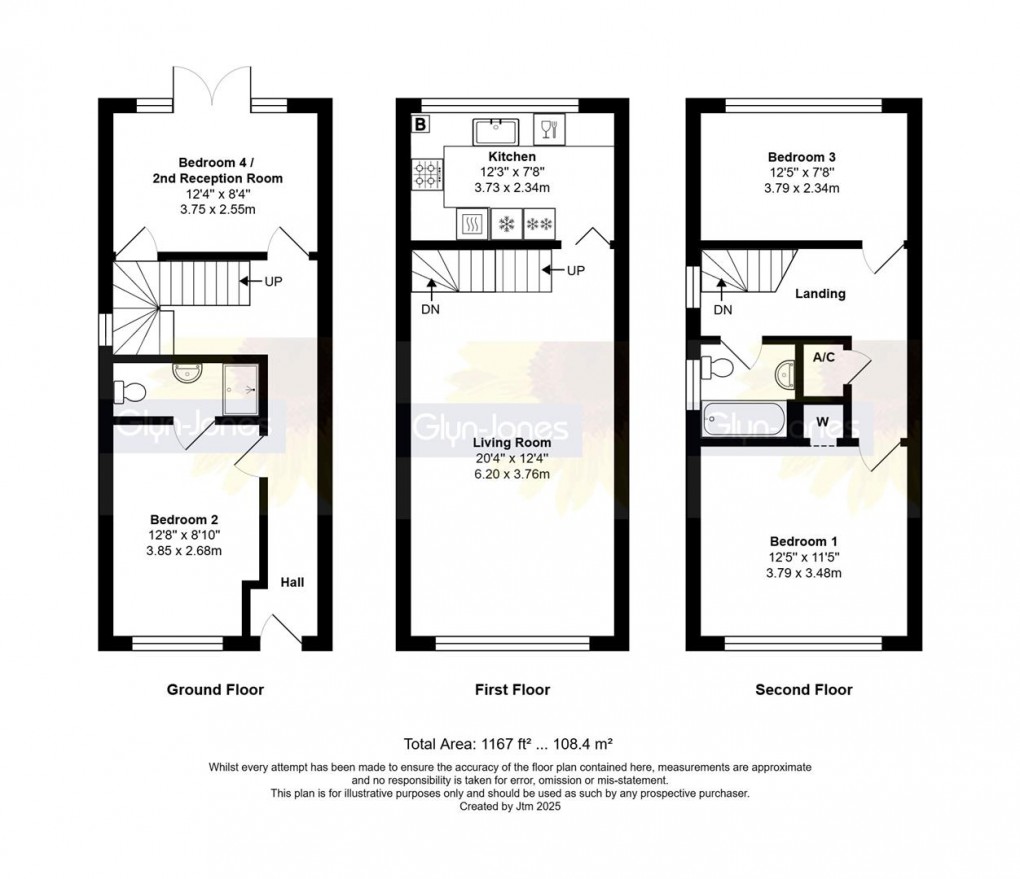 Floorplan for Timberleys, Littlehampton