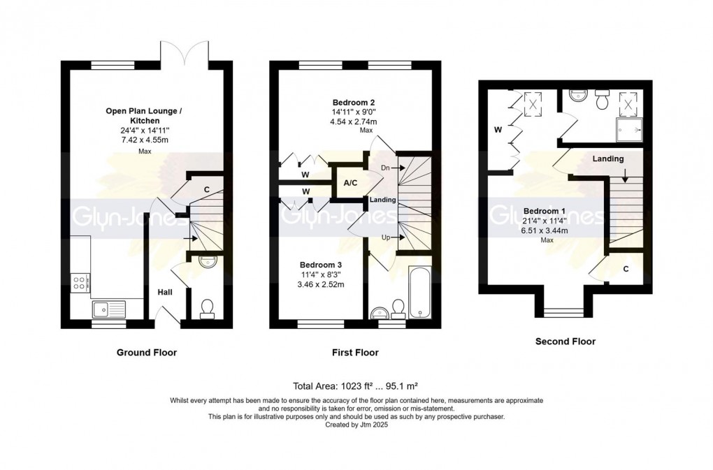 Floorplan for Cheal Way, Littlehampton