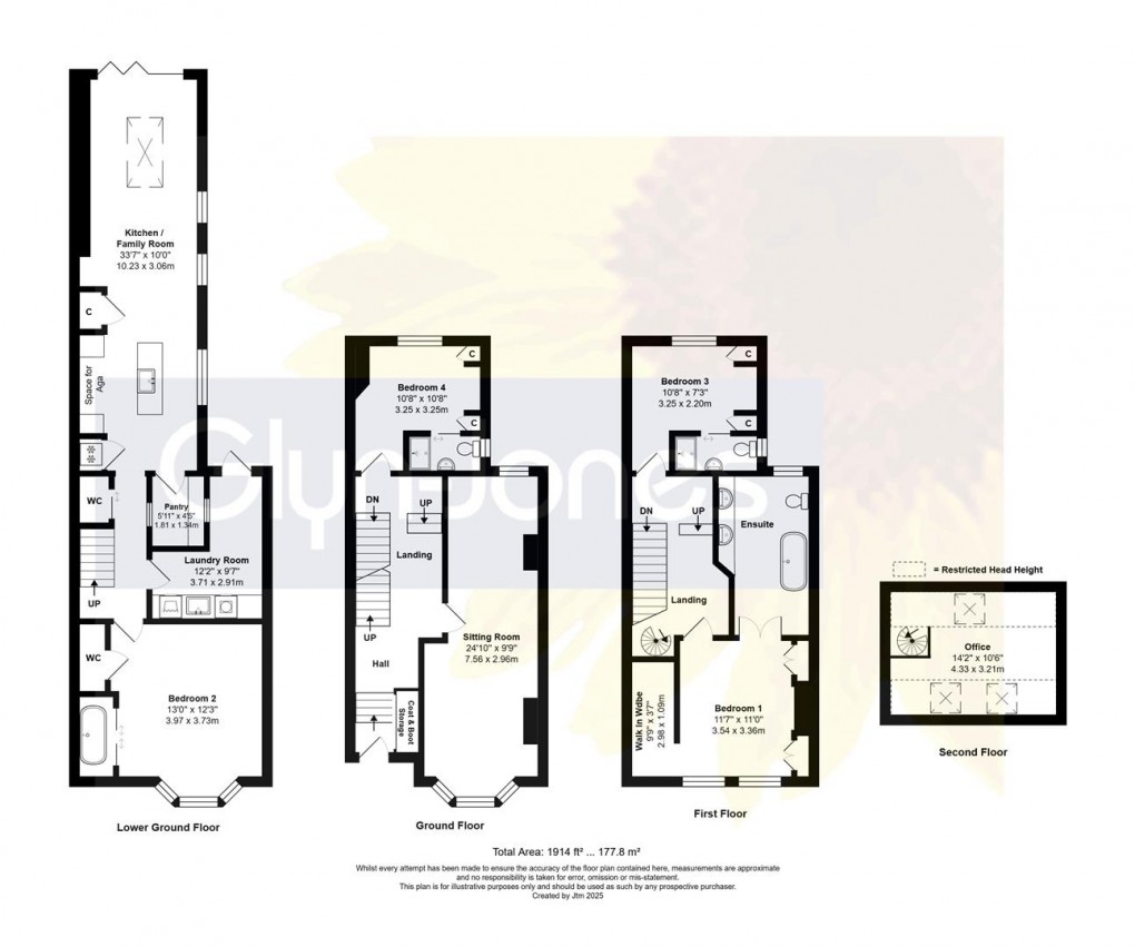 Floorplan for Pier Road, Littlehampton