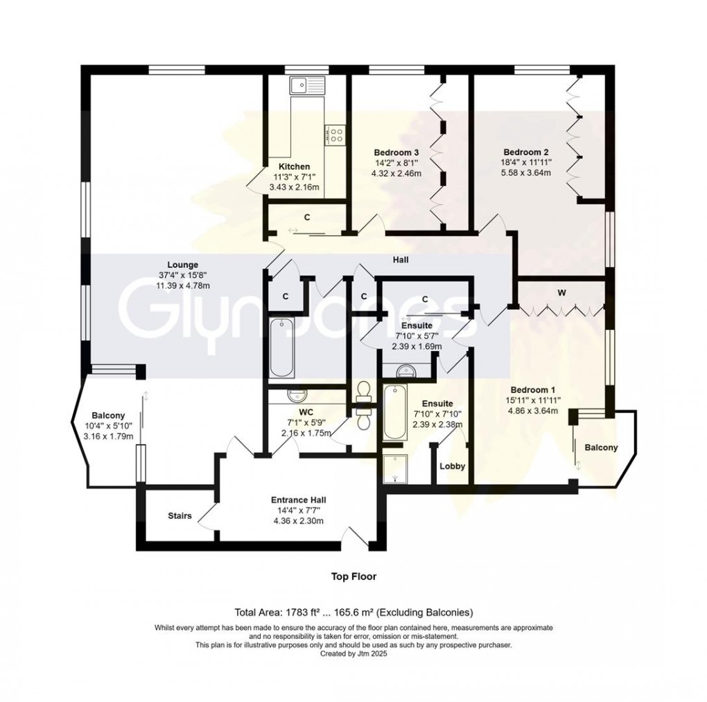 Floorplan for South Terrace, Littlehampton