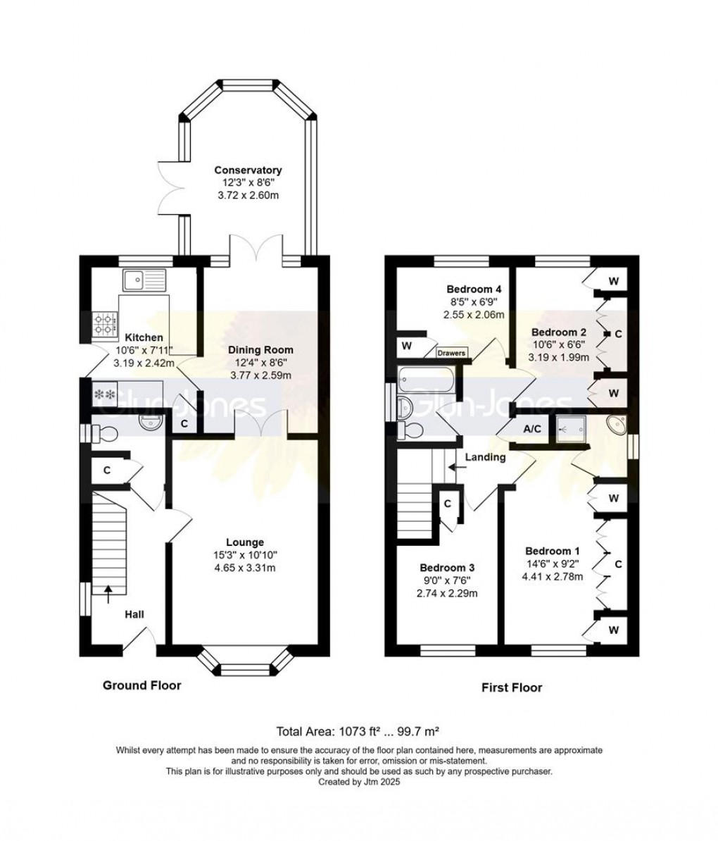 Floorplan for Spinnaker Close, Littlehampton