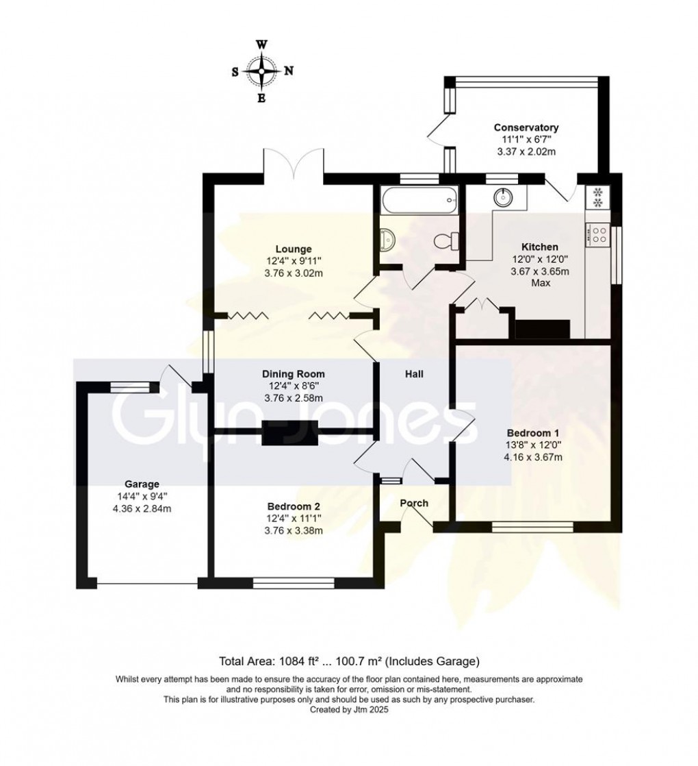 Floorplan for Lansdowne Road,  Littlehampton