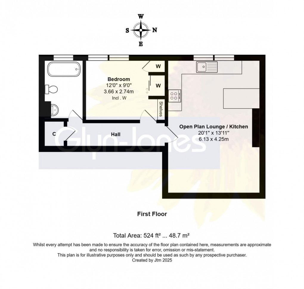 Floorplan for Norfolk Road, Littlehampton