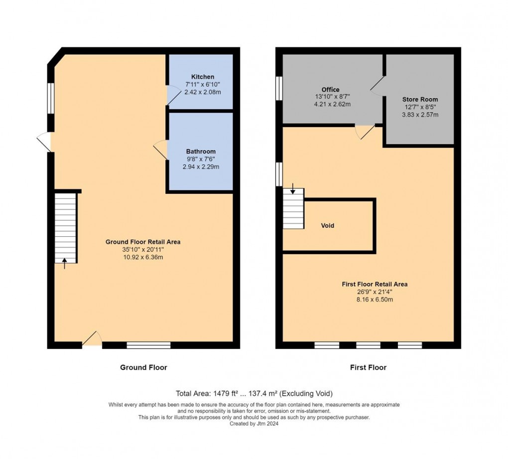 Floorplan for Tarrant Square, Arundel