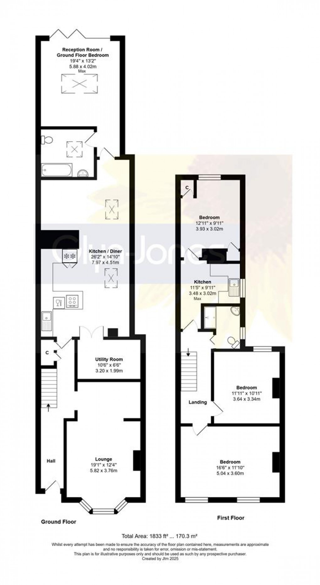 Floorplan for Connaught Road, Littlehampton