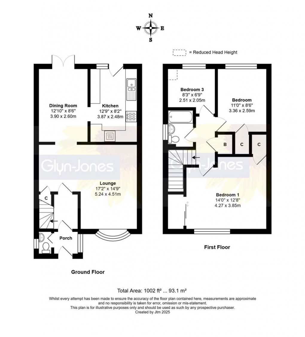 Floorplan for Southfields Road, Littlehampton