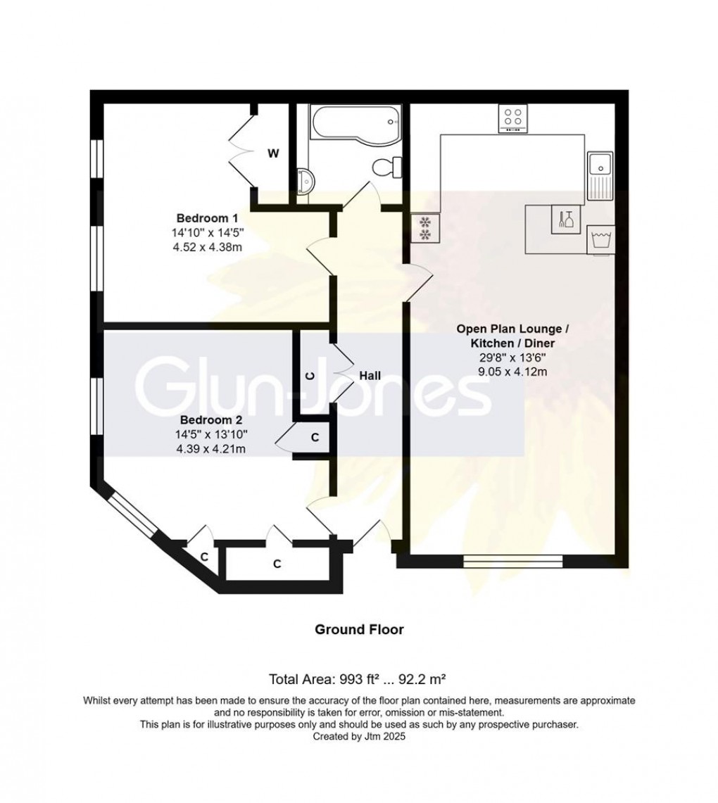 Floorplan for Terminus Road, Littlehampton