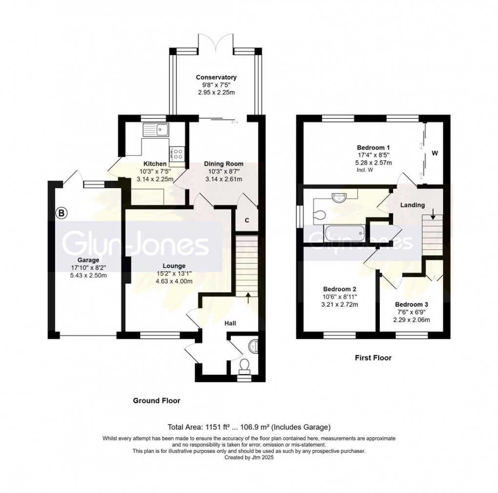 Floorplan for Trinity Way, Littlehampton