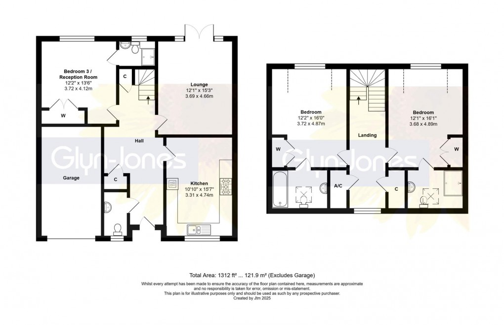 Floorplan for Inglecroft Gardens, Littlehampton