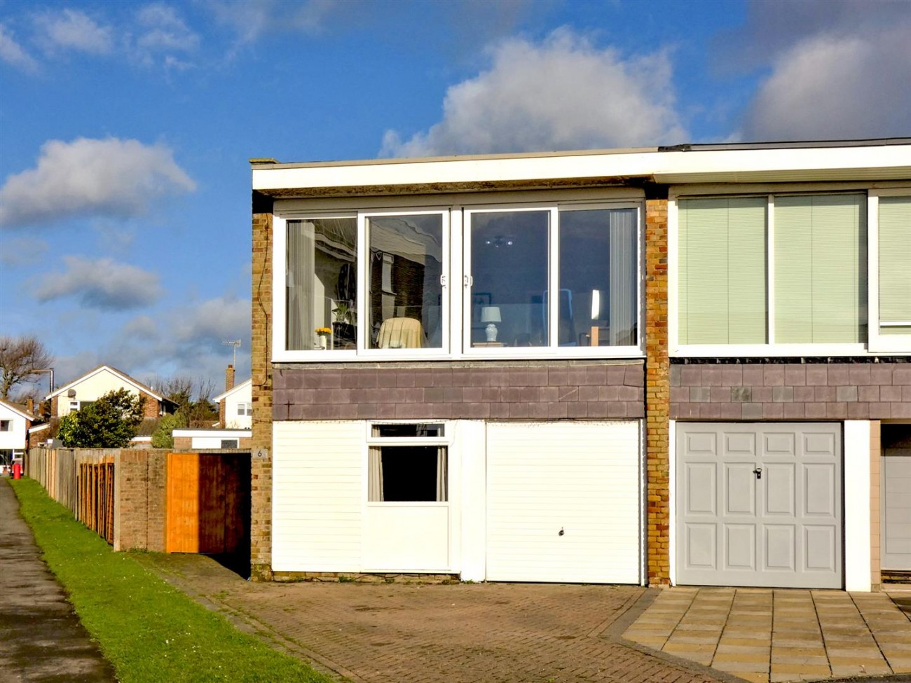 Front Elevation & Driveway