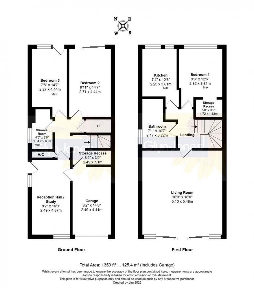 Floorplan for Howards Way, Rustington