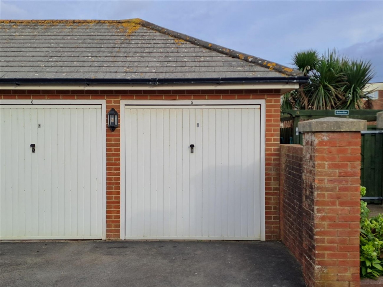 Garage with Electric Door