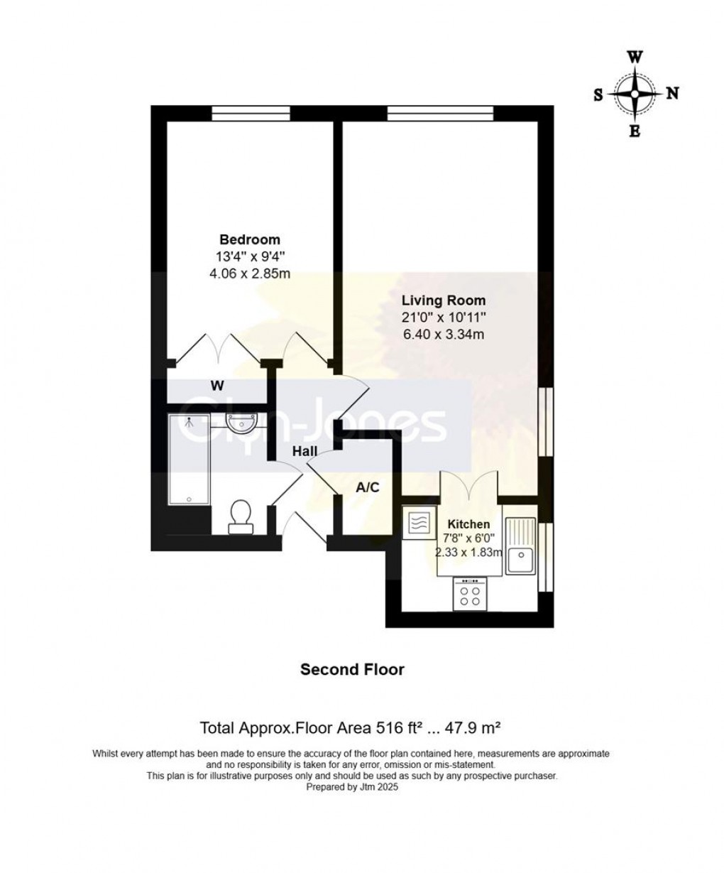 Floorplan for Church Street, Littlehampton